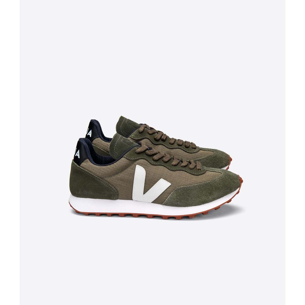 Veja RIO BRANCO RIPSTOP Loopschoenen Dames Olijfgroen | BE 428QMA